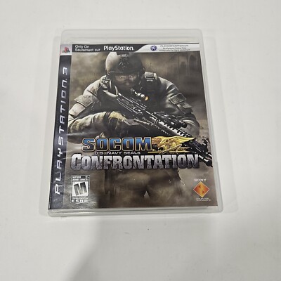 SOCOM: U.S. Navy SEALs Confrontation (Sony PlayStation 3, 2008) CIB