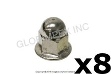 Volvo C30 C70 S40 S60 1998-2018 License Plate Nut Flanged Cap Nut 8 Pro