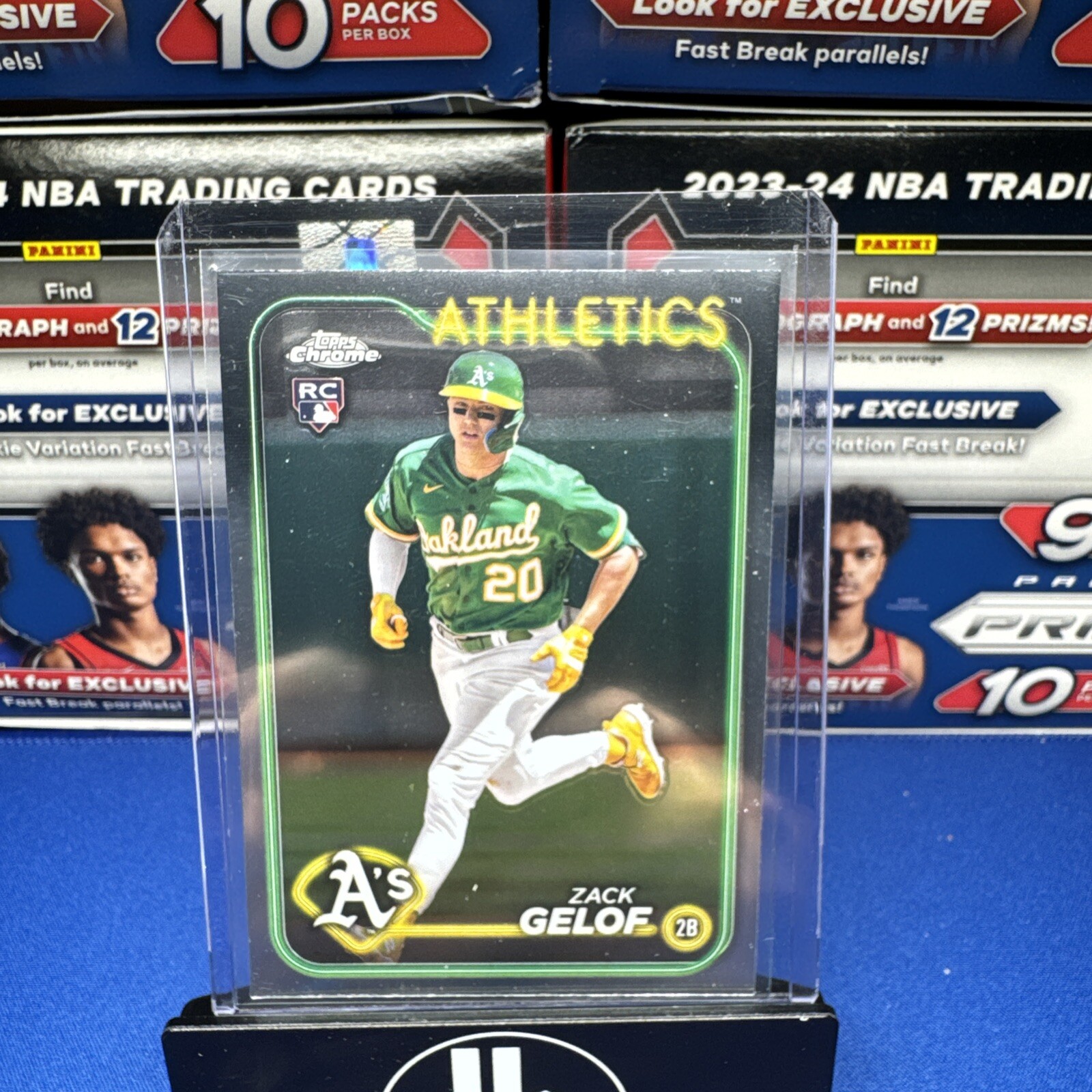 2024 Topps Chrome - #282 Zack Gelof (RC)