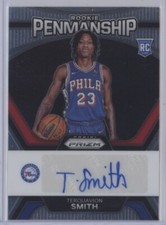 TERQUAVION SMITH 2023-24 Panini Prizm AUTO ROOKIE PENMANSHIP RC 76ers #TQS