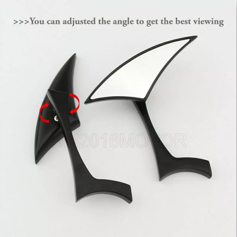 Espelhos retrovisores de motocicleta para Yamaha Road Star Warrior Midnight XV 1600 1700 - Imagem 3 de 4