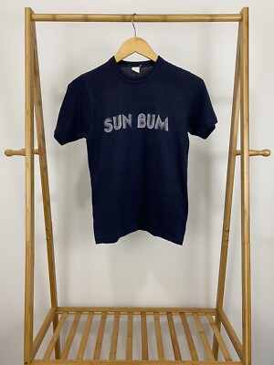 VTG 70s Sun Bum Sunscreen Promo Beach Surf Single Stitch T