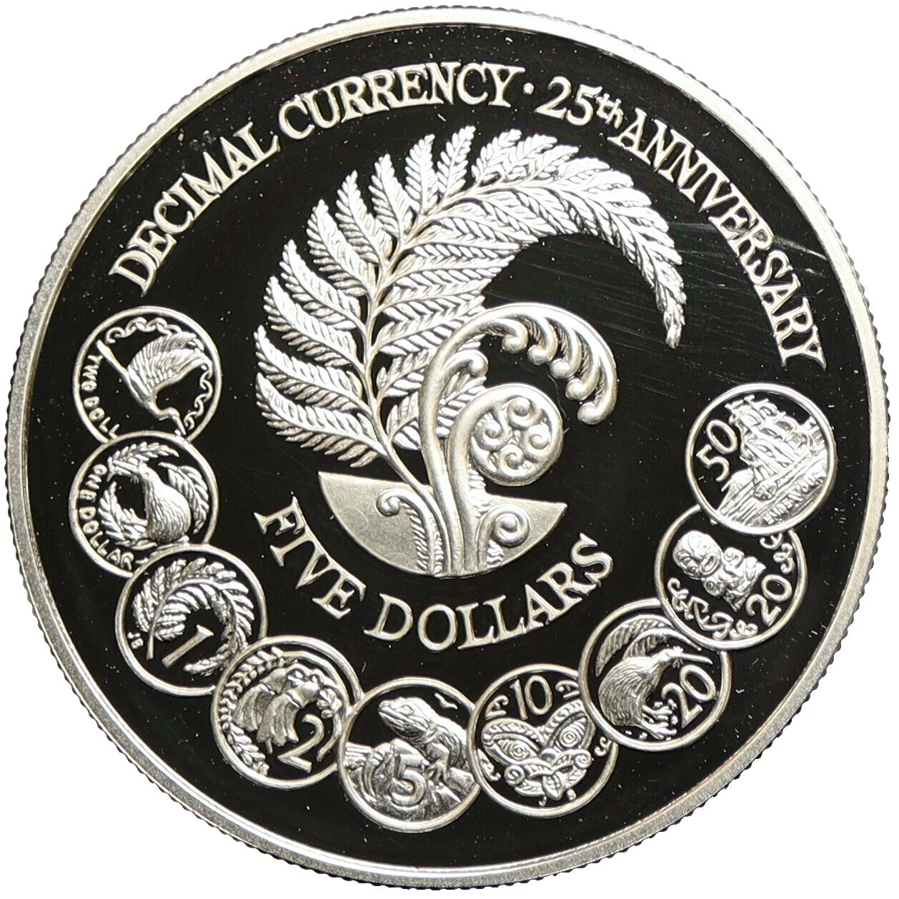 1992 Silver New Zealand Coins