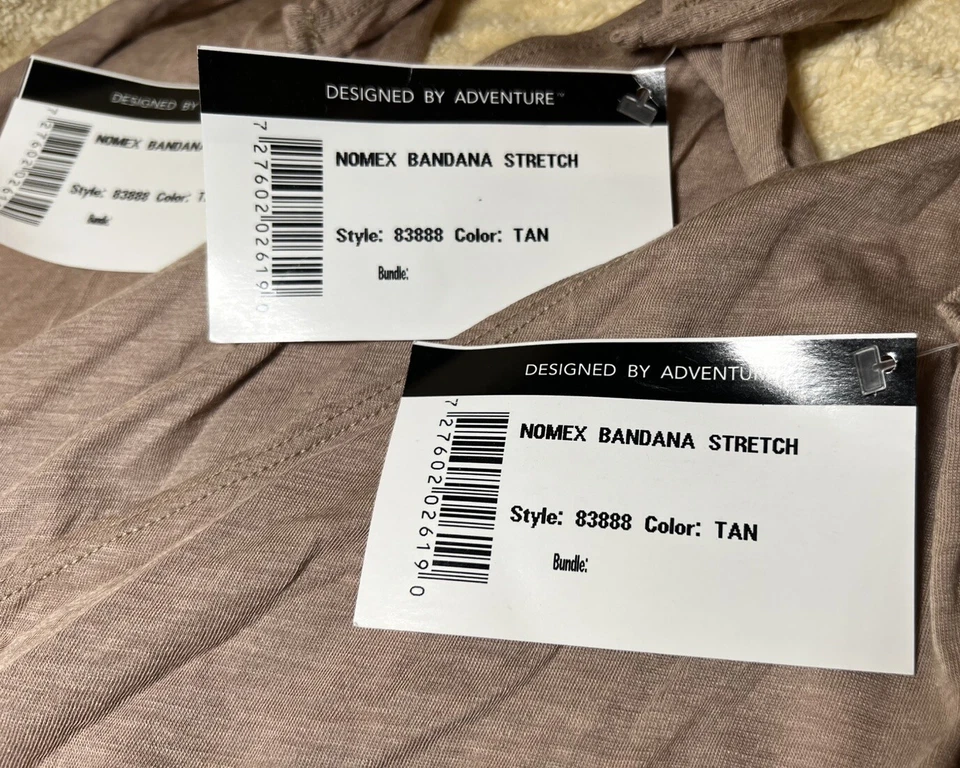 Bandana Triángulo Outdoor Research Nomex con Cubierta Bronceada Multiusos Elástica X3 Foto 2 de 3