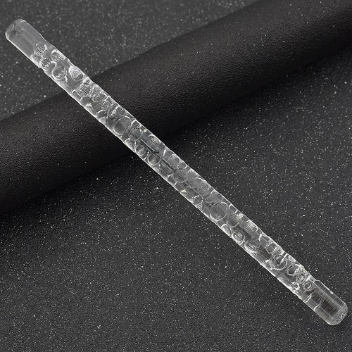 Clear Acrylic Rolling Pin Embossing Clay Texture Cake Decorating Tools DIY Craft - Picture 12 of 19