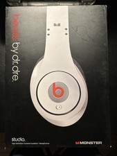 Beats Studio by Dr. Dre High Definition On-Ear Headphones - White - Wired 2009