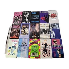 80  s 90  s Rap Pop Rock Cassette Tapes Lot of 15 Mixed Music Singles Demo Tape