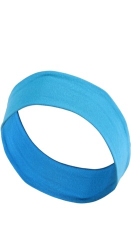 5er Pack Sport Stirnbänder Elastisch Weich Stoff Rutschfest Haarbänder Mehrfarbig - Bild 5 von 8