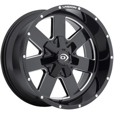 Vision 411 Arc 17x9 6x135 -12mm Blackmilled Wheel Rim 17 Inch
