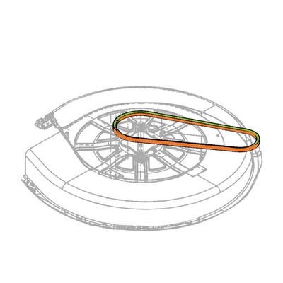 Keilriemen Mähwerk passend MTD 754-0445 für Rasenmäher/Aufsitzmäher 