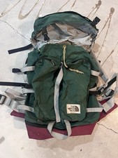Vintage Brown Label North face Hiking Backpack Made In USA Internal Frame