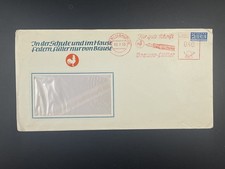 Werbebriefumschlag Brause-Füller Iserlohn 1953 Hahnen-Logo