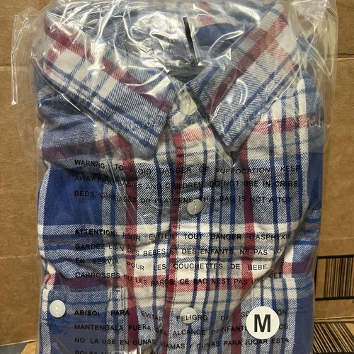 Lote de 10 Camisas de Franela Talla M Franelas Vintage Modernas Reutilizables Upcycle #005 - Imagen 3 de 12