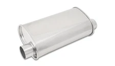 Vibrant For 1129 StreetPower Oval Muffler - 2.5in Inlet/Outlet