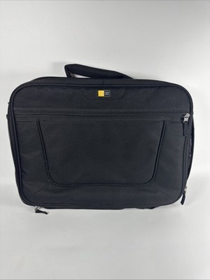 Case Logic 14'' 15'' 15.6'' Laptop Attaché Bag in Black SOFT CASE Shoulder Strap