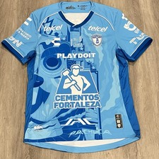 Club Pachuca Away Soccer Jersey Men’s Size Small Blue La Liga Football