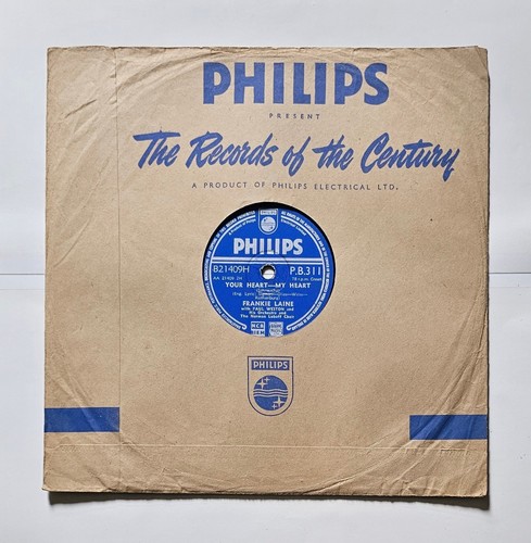 Frankie Laine - Rain, Rain, Rain / Your Heart - My Heart - 78rpm🔹️Tested - Foto 2 di 6