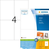 Herma Etiketten Premium A4 Weiß Matt 105X148 Mm 800 StüCk