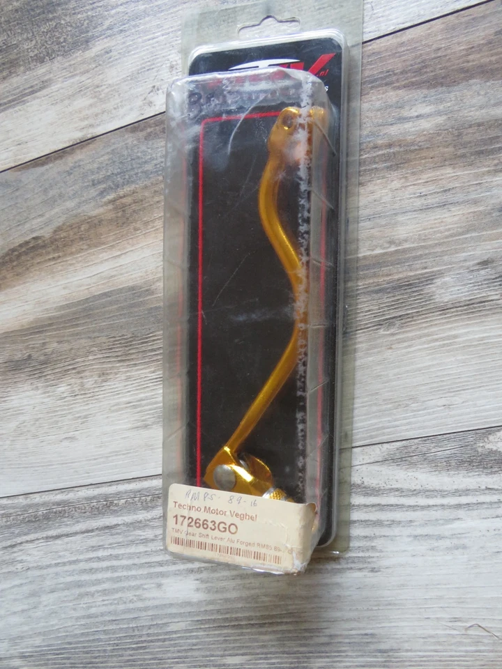 NUEVA PALANCA DE CAMBIOS TMV dorada 172663GO para Suzuki RM85 RM80 89-23 OM28 Foto 2 de 3