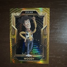 Topps Chrome Pixar Toy Story Woody Gold #1 Serial Numbered /100 Trading Card