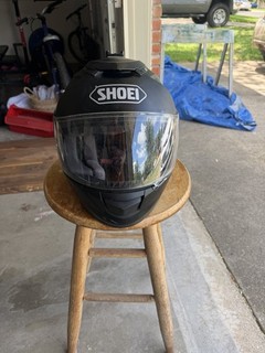 Shoei GT Air (Generation 1) Full Face Motorcycle Helmet in Matte Black Sz Medium