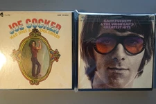 JOE COCKER / GARY PUCKETT 2 REEL TO REEL TAPES MAD DOGS & GRT HITS!