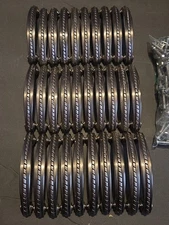 30 Cosmas Cabinet Hardware Weathered Nickel Rope Scroll Handle Pulls #4114WN Lot