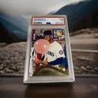 1995 Pinnacle #128 Ken Griffey Jr Graded PSA 7 NM Bubble Gum Seattle Mariners