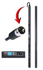 APC AP8868 Metered Rack PDU, 2G, 0U, 10.0kW, 208V, 36 C13 and 6 C19 Outlets