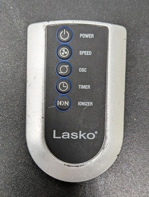 Lasko Fan Heater Remote Control 5-Button Power Speed Osc Timer Night Tested