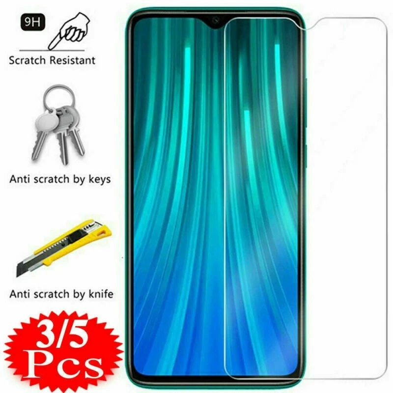 Протектор экрана из закаленного стекла против царапин для Xiaomi Redmi Note 9S 9 8 etc - Изображение 4 из 4