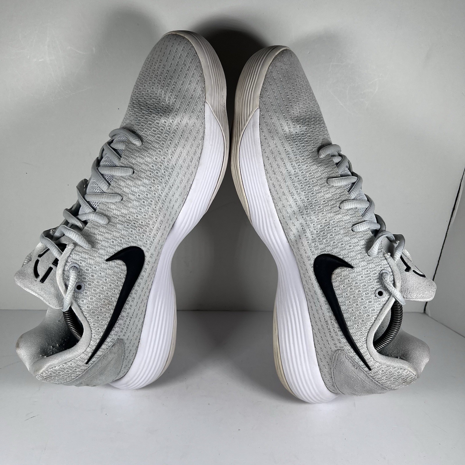 Nike Hyperdunk Low 2017 Black White Basketball Shoes Sneakers Men's Size 12.5 thumbnail 5