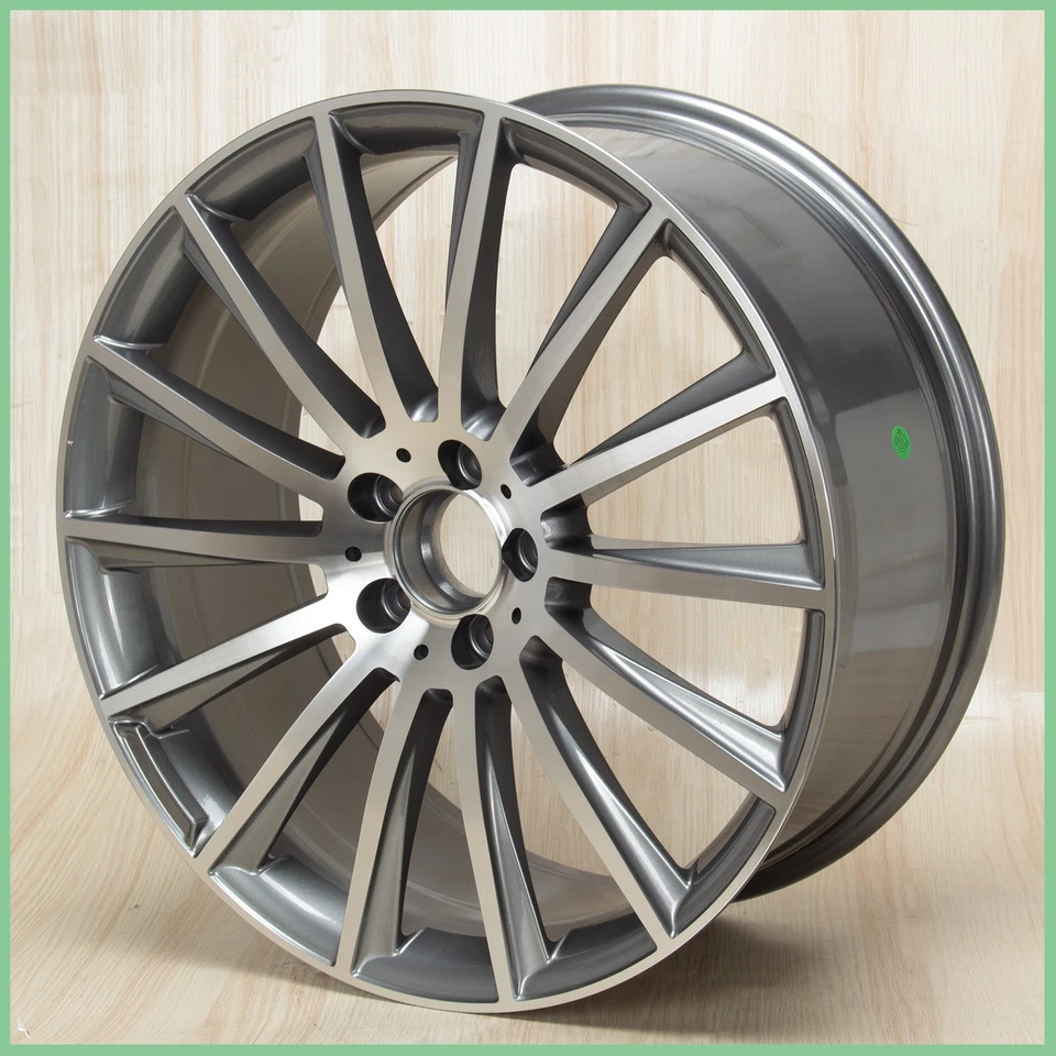 Nuevo repuesto llanta delantera estilo AMG gris 20x8,5"" para Mercedes Benz S500 S550 Foto 3 de 4