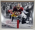 Robert Griffin III Autographed Insc. 16x20 Photo Beckett COA Redskins Commanders