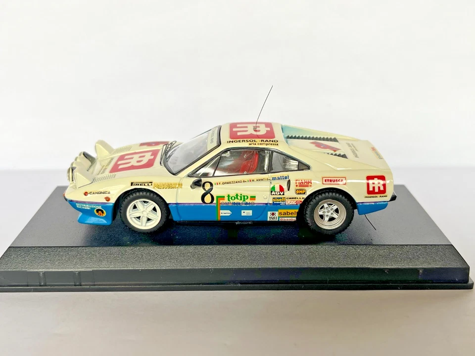 Auto Ferrari 308 GTB #8 Rally Elba 1984 1/43 Best Model Rif 9218 In Scatola - Immagine 3 di 4