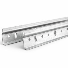 1m Hanging Rail Kitchen Cabinet Cupboard Wall Mounting Bracket Hanger