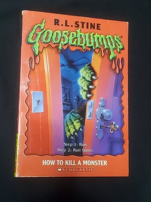 How To Kill A Monster - Vintage 1996 Scholastic R.L. Stine Goosebumps