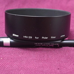 Nikon HN-29 SCREW IN TYPE METAL LENS HOOD FOR 77MM CIRCULAR POLARIZING FILTER LN