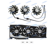 For GIGABYTE RTX3050 3060 3060ti Magic Eagle Graphics Card Fan PLD08010S12HH