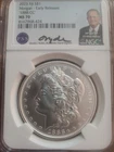 1888 CC Morgan Silver Dollar (2023) Fiji MS70 Early Release David Ryder Signed