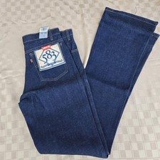 Levi's 646-0217 Reg Fit Flare Zip Fly 583 Jeans 33x36 Orange Tab 1992  NOS NWT