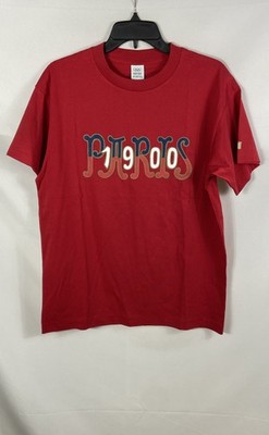 John Elliott Men's Heritage Olympics Paris University Tee Red T-shirt NWT Sz XS
