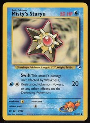 Misty's Staryu 90/132 Gym Heroes Common