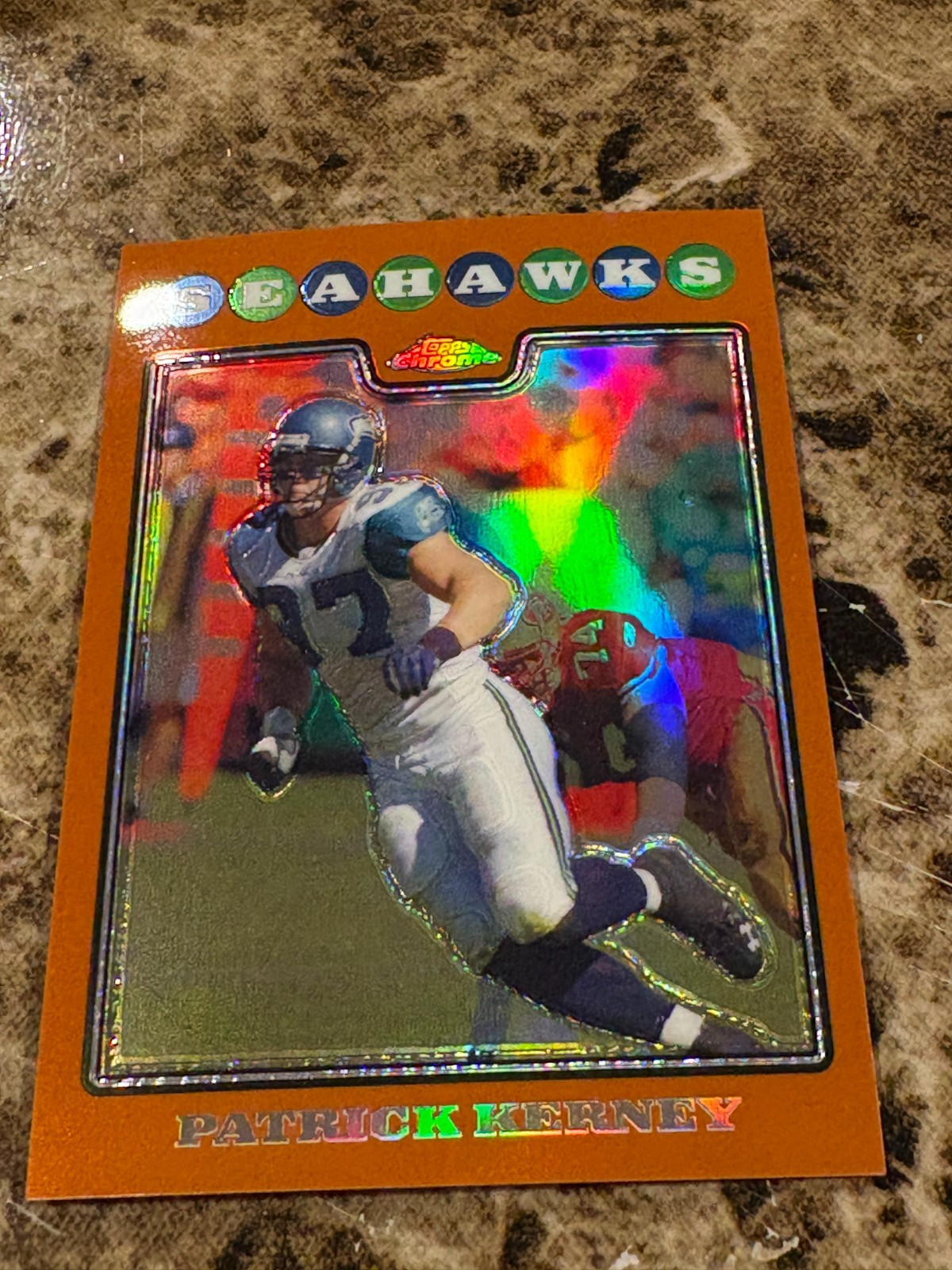 PATRICK KERNEY 2008 Topps Chrome Copper Refractor # TC106 Seahawks /425