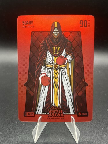2026 Bo Jackson Battle Arena Scary Terry McLaurin Red Battle Foil HOBBY ONLY