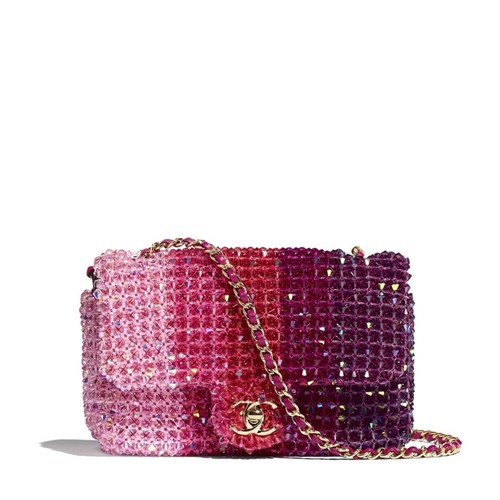 Chanel - Beaded Ombre Mini Flap Bag from S/S 2020