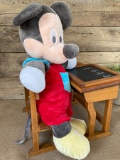 326⚜️ Peluche Doudou Range Pyjama Mickey Disney Nicotoy Hauteur 40 Cm Assis