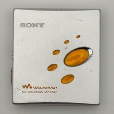 Sony MZ-E520 MD Walkman Orange Portable MD Player Vintage Japan Rare