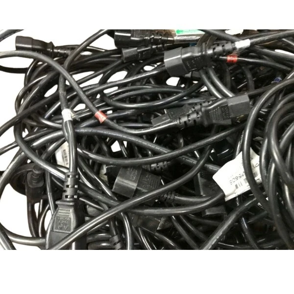 50 x Power Extension Cable Lead IEC C14 Male to IEC C13 Female Mix Size - Image 4 of 4