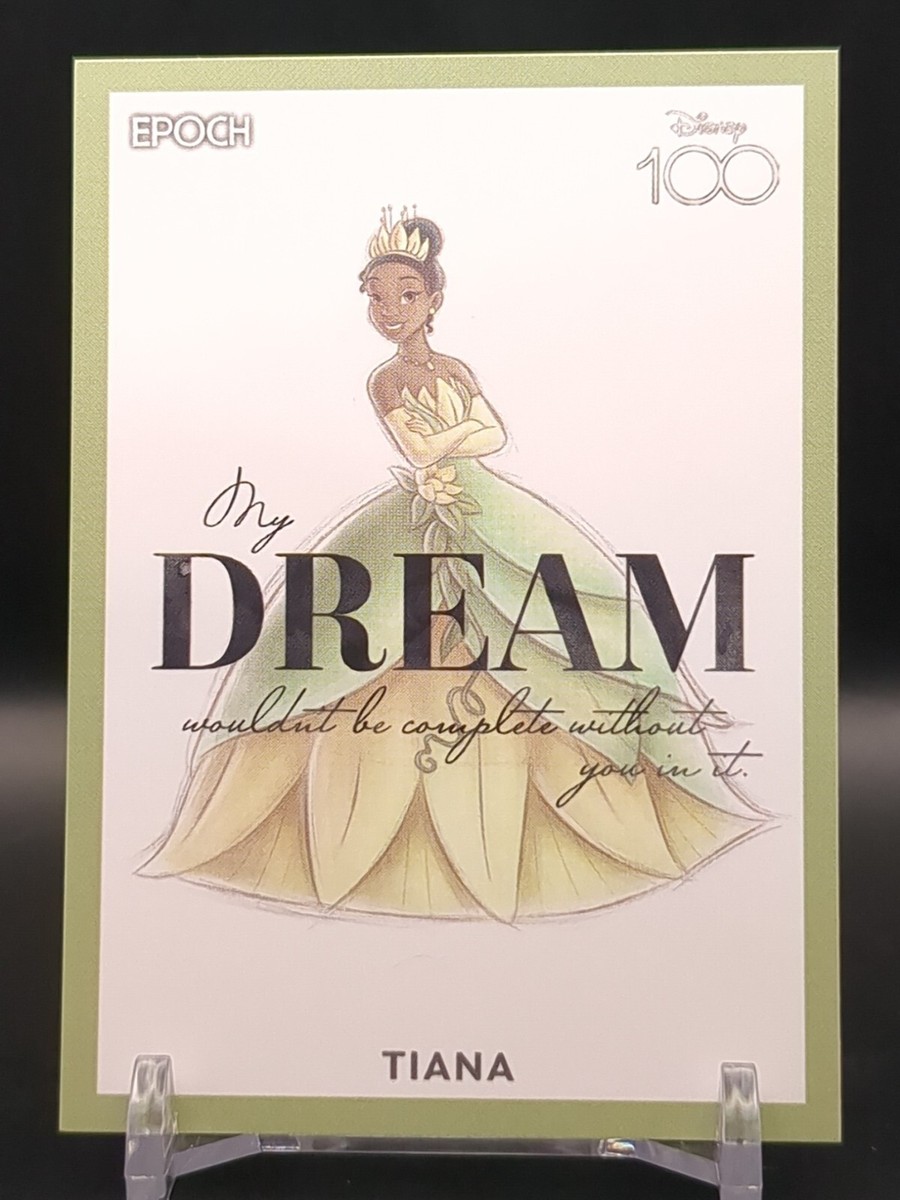 Tiana #21 Disney 100 Collection Card Anniversary EPOCH 2023 Japan